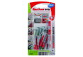 Βύσμα Ούπατ Fisher Duopower K 4X0,8 cm και Βίδα 6X0,5 cm Σετ 8 Τεμάχια