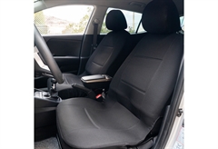 Καλύμματα Καθισμάτων Αυτοκινήτου Kaver Aero Front Set Μαύρο 4τμχ