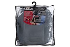 Καλύμματα Καθισμάτων Αυτοκινήτου Kaver Aero Front Set Γκρι 4τμχ