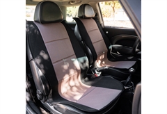 Σετ Πλατοκαθίσματα Αυτοκινήτου Kaver Aero Front Set Μαύρο/Μπεζ 2τμχ