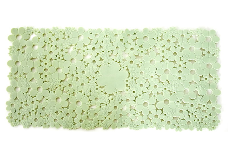 Αντιολισθητικό Πατάκι Μπανιέρας Octopus Fiore 74x34cm Βεραμάν