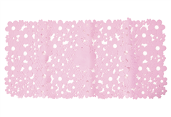 Αντιολισθητικό Πατάκι Μπανιέρας Octopus 74x34cm Fiore Ροζ