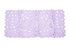 Αντιολισθητικό Πατάκι Μπανιέρας Octopus Fiore 74x34cm Λιλά