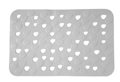 Αντιολισθητικό Πατάκι Μπανιέρας Octopus Drops 54x34cm Γκρι