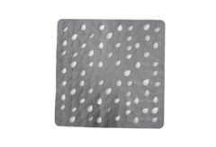 Αντιολισθητικό Πατάκι Ντουσιέρας Octopus Drops 54x54cm Γκρι