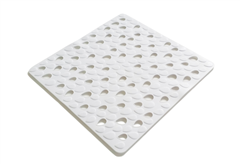 Αντιολισθητικό Πατάκι Ντουσιέρας Octopus Drops 54x54cm Λευκό