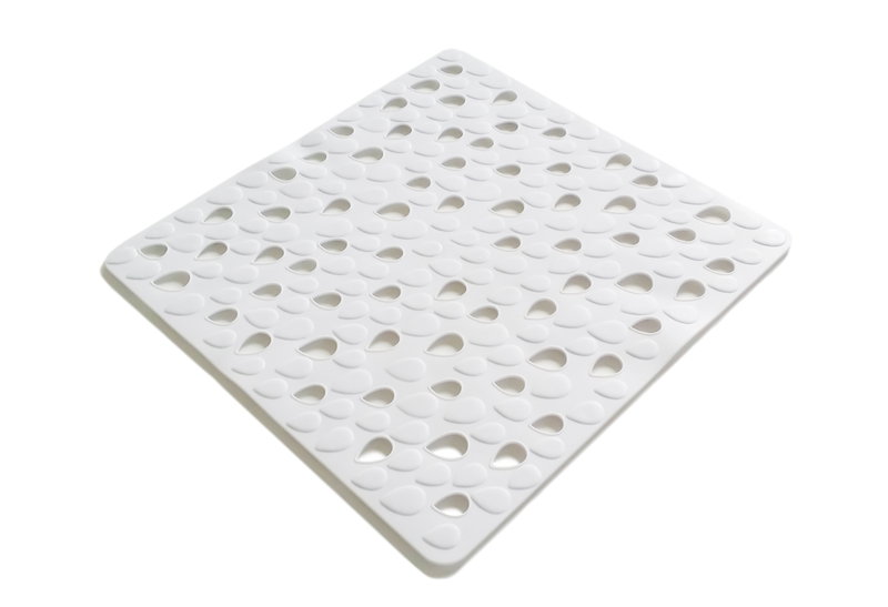 Αντιολισθητικό Πατάκι Ντουσιέρας Octopus Drops 54x54cm Λευκό