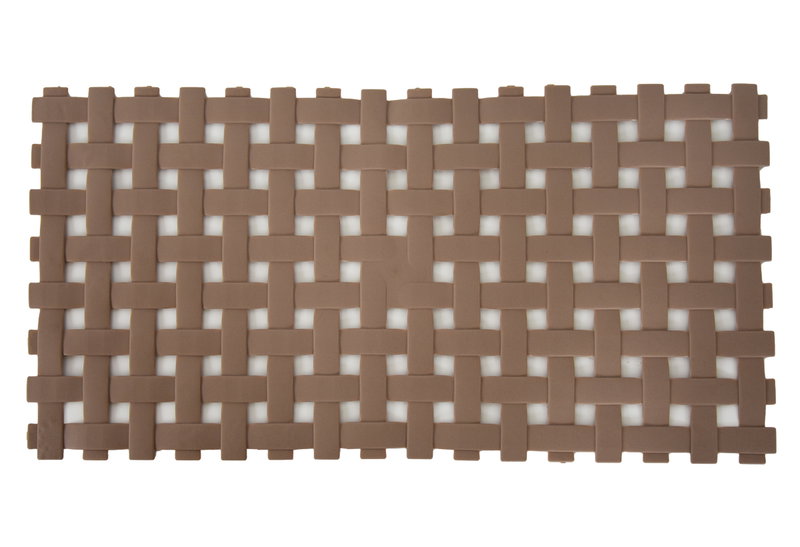 Αντιολισθητικό Πατάκι Μπανιέρας Octopus Plexo 72x36cm Tortora