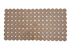 Αντιολισθητικό Πατάκι Μπανιέρας Octopus Disco 71x36cm Tortora
