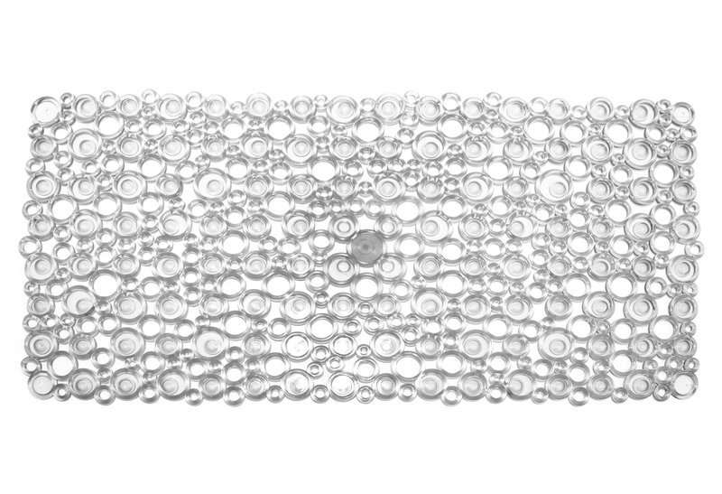 Αντιολισθητικό Πατάκι Μπανιέρας Octopus Rings 71x35cm Διάφανο