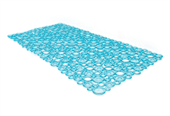 Αντιολισθητικό Πατάκι Μπανιέρας Octopus Rings 71x35cm Τιρκουάζ