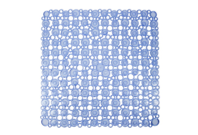 Αντιολισθητικό Πατάκι Ντουσιέρας Octopus Rings 54x54cm Σιέλ