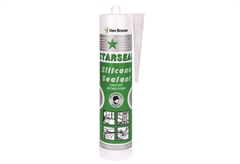 Σφραγιστικό Σιλικόνης Den Braven Clipon Starseal 260ml Λευκό