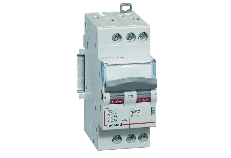 Ραγοδιακόπτης Legrand Dx3, Τριπολικός, 32Α, 400V