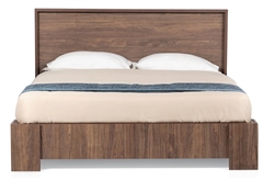 Κρεβάτι Ημίδιπλο Kitwood Benefit Καρυδιά για Στρώμα 200x120cm