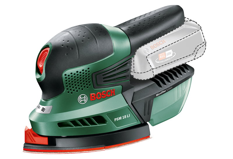 Τριβείο Χούφτας Bosch PSM 18 Li