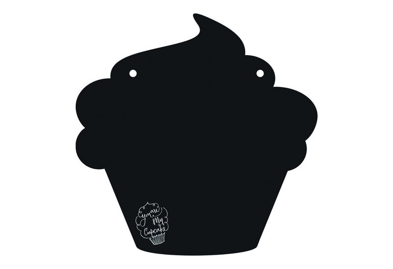 Μαυροπίνακας Crearreda Cupcake 30x30cm