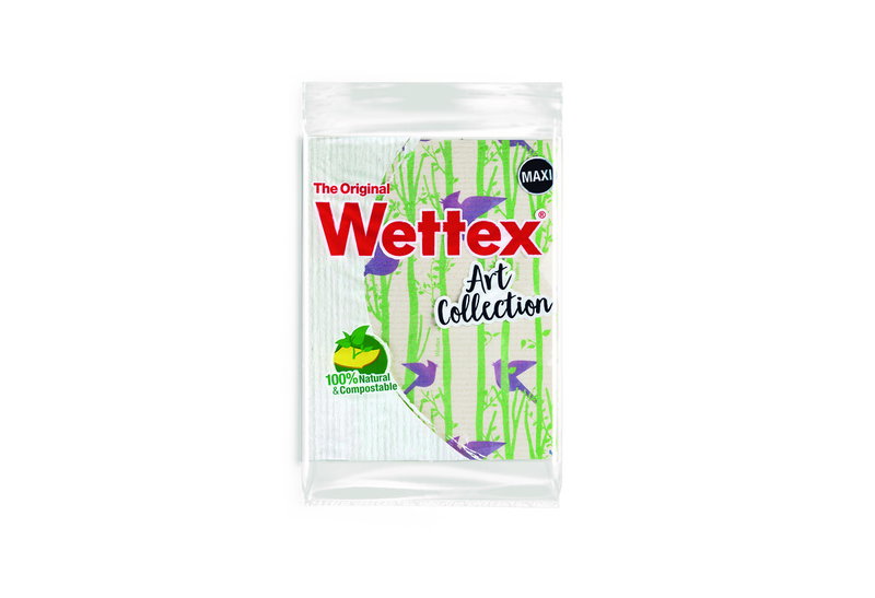 Wettex Σπογγοπετσέτα Art Collection Maxi 31X22.5cm 3 Τεμάχια