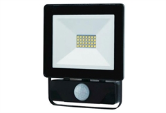 Προβολέας Led 10W Μαύρος με Ανιχνευτή Κίνησης