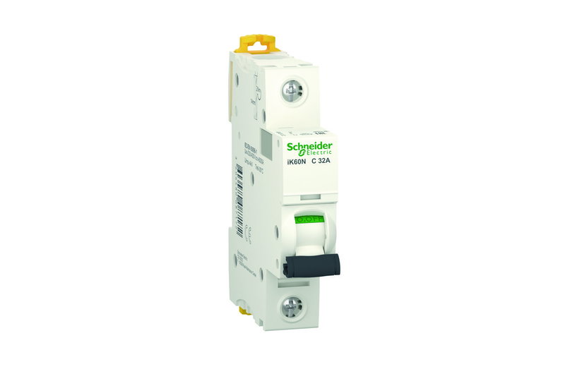 Μικροαυτόματος Διακόπτης Ασφαλείας Schneider IK60N, 6Ka, Τύπου C, 32A, 230V