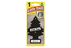 Αρωματικό Αυτοκινήτου Καρτέλα Little Trees Black Ice