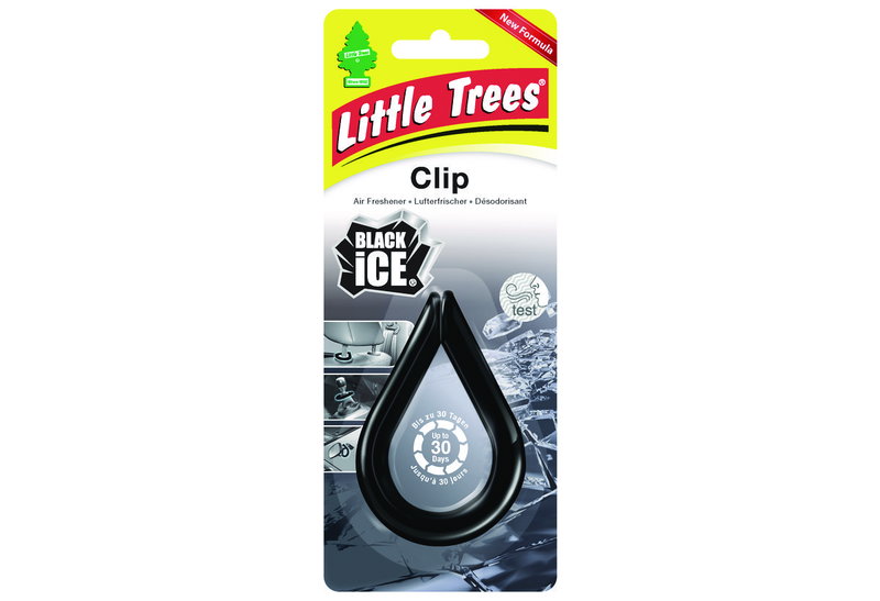Αρωματικό Αυτοκινήτου Clip Little Trees Black Ice