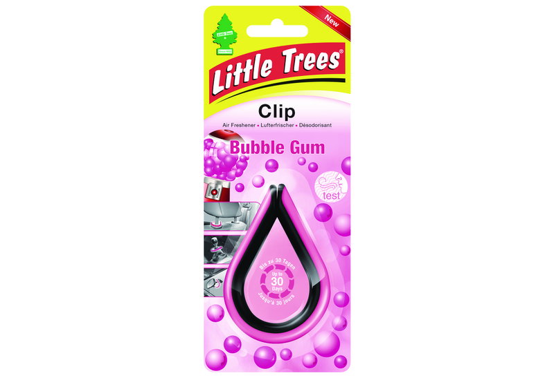 Αρωματικό Αυτοκινήτου Clip Little Trees Bubble Gum