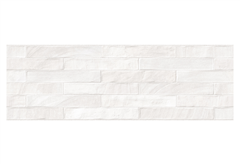 Πλακάκι Τοίχου Brick Λευκό 25X75cm