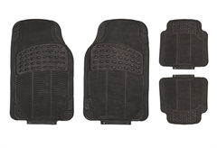 Σετ Δάπεδα Αυτοκινήτου Kaver Mud Mat Full Set Μαύρο 4τμχ