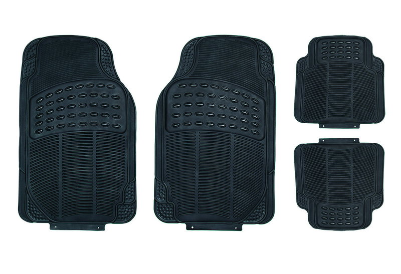 Σετ Δάπεδα Αυτοκινήτου Kaver Mud Mat Full Set Μαύρο 4τμχ