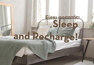 Sleep and recharge!